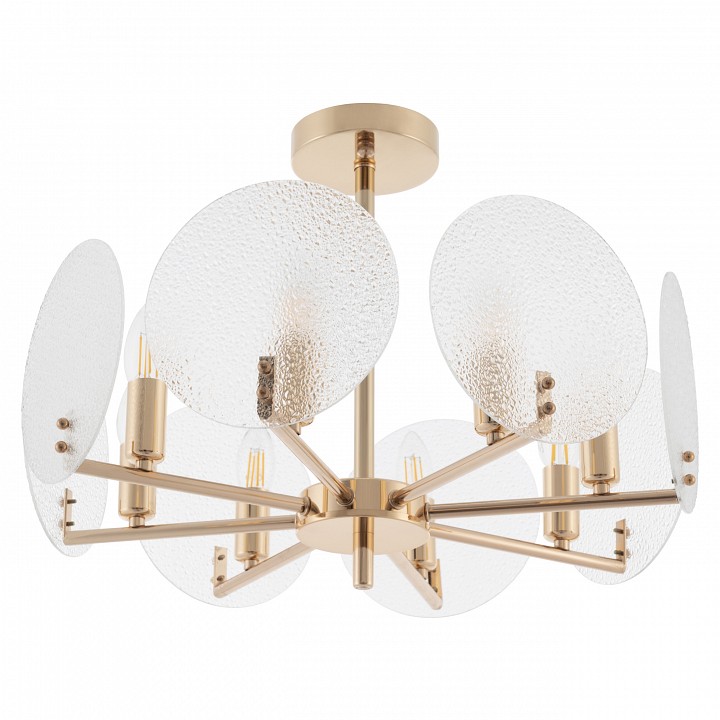 Люстра на штанге arte milano sorrento-0409 370409/8/490 gd