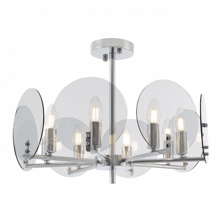 Люстра на штанге arte milano sorrento-9309 379309/8/490 cr