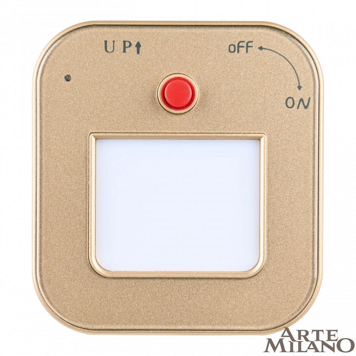 Накладной светильник arte milano am-track-sockets 380022tl/light gold