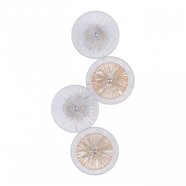 Накладной светильник arte milano am-1252b 4.1252b.d250.h500.led ni