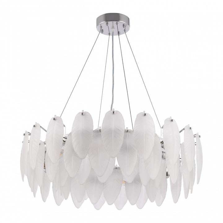 Подвесная люстра arte milano am-4653 4653.d750.h240.e14.12 ni