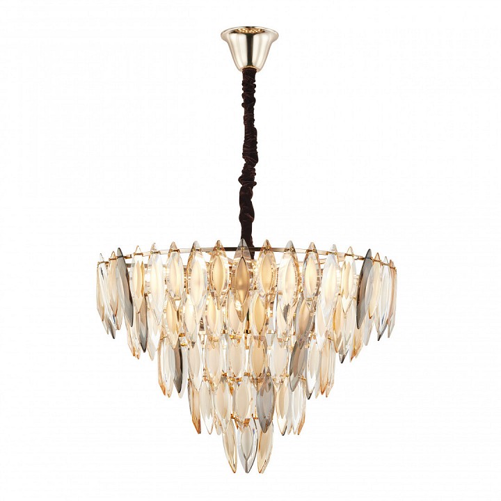 Подвесная люстра arte milano am-99486 99486.d750.h500.e14.18 g