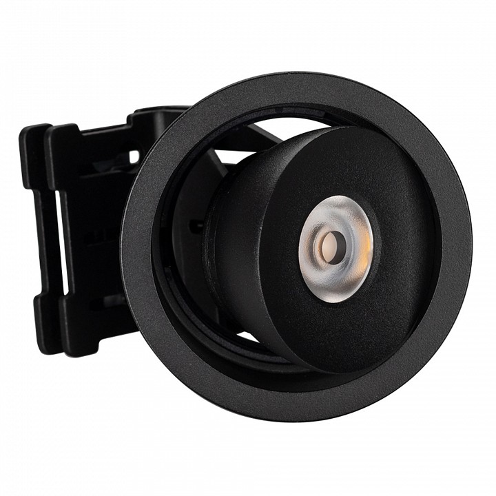 Встраиваемый светильник arlight cl-simple-r78-9w warm3000 (bk, 45 deg) 028147