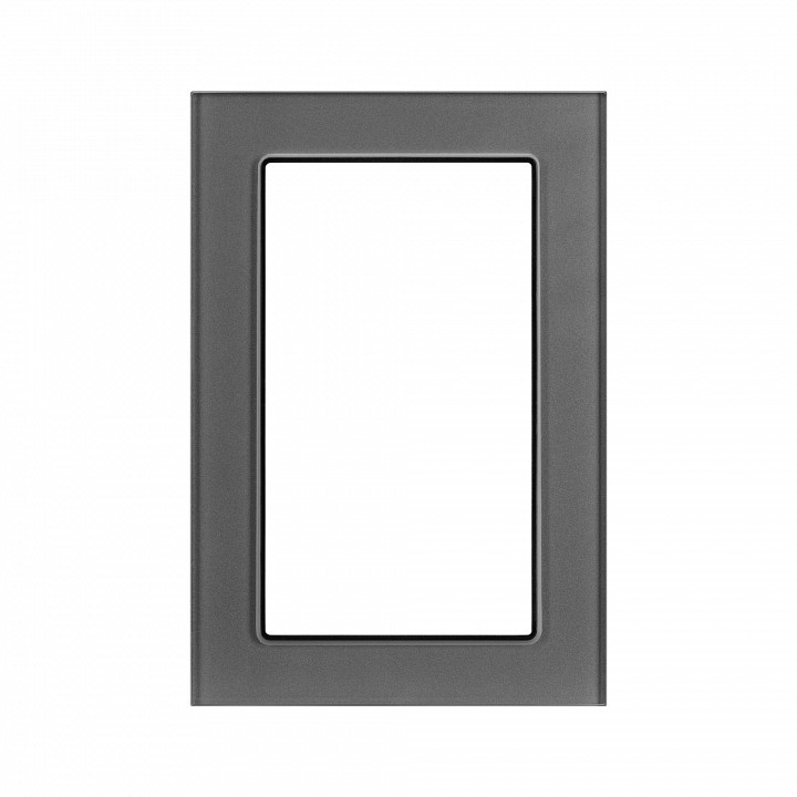 Рамка для двойной розетки arlight glare 043792