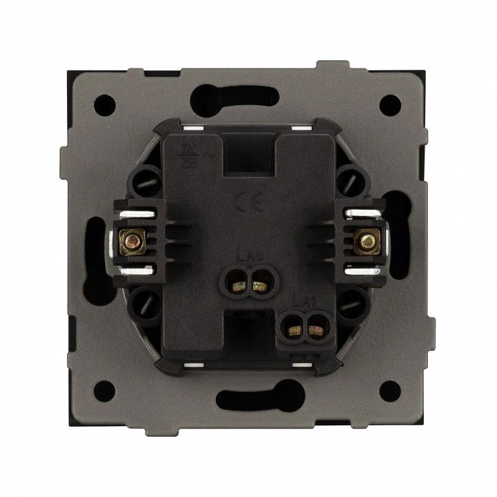 Кнопка звонка без рамки arlight swt 054143