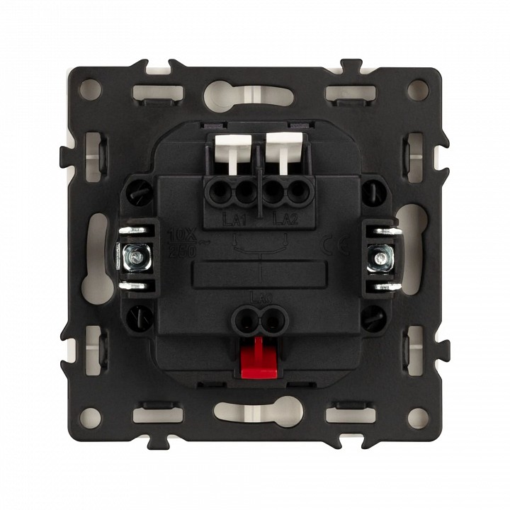 Выключатель двухклавишный без рамки arlight swt 054239
