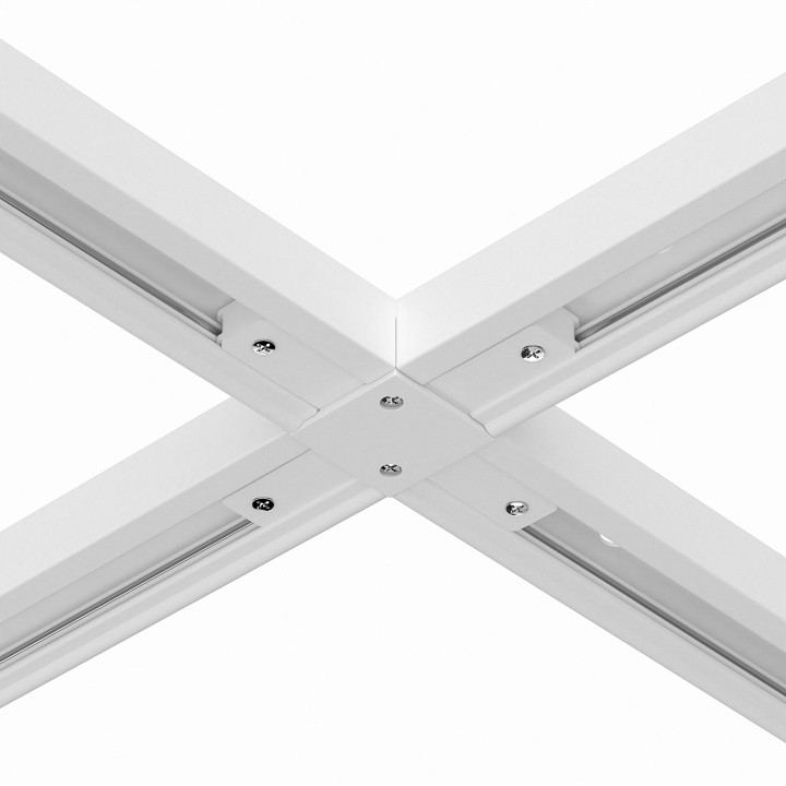 Соединитель с токопроводом x-образный для треков arte lamp track accessories a110033