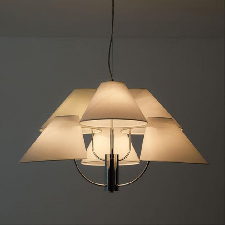 Подвесная люстра arte lamp rondo a4086lm-6cc