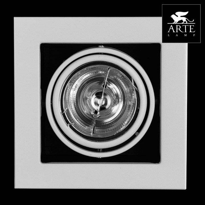 Встраиваемый светильник arte lamp cardani medio a5930pl-1wh