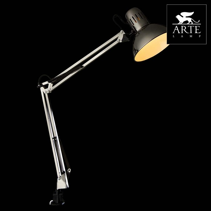 Настольная лампа офисная arte lamp senior a6068lt-1ss