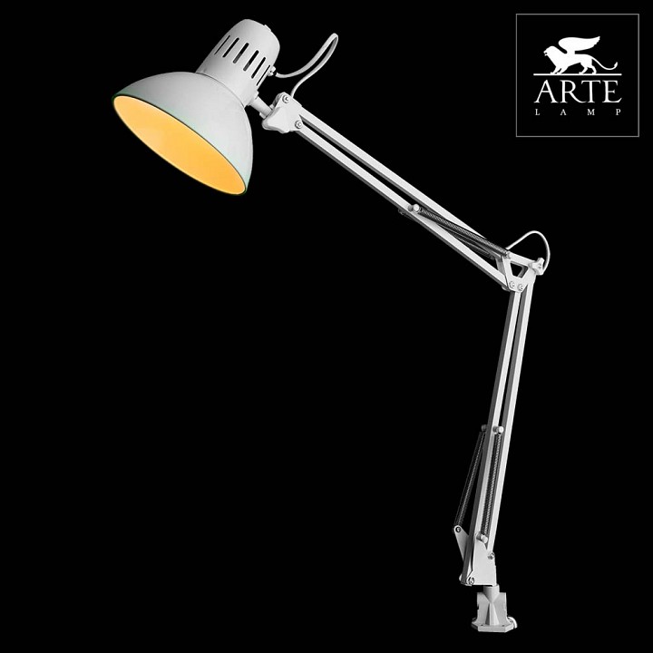 Настольная лампа офисная arte lamp senior a6068lt-1wh