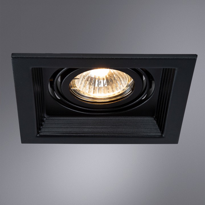 Встраиваемый светильник arte lamp canis a6661pl-1bk