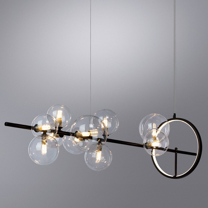 Подвесной светильник arte lamp saturn a7790sp-50bk