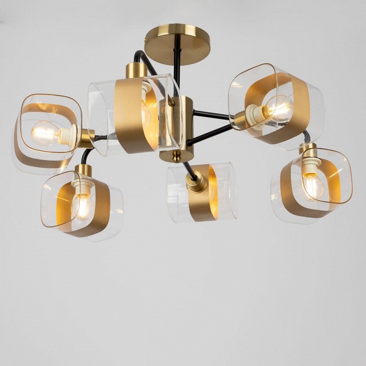 Люстра на штанге citilux бертон cl140161