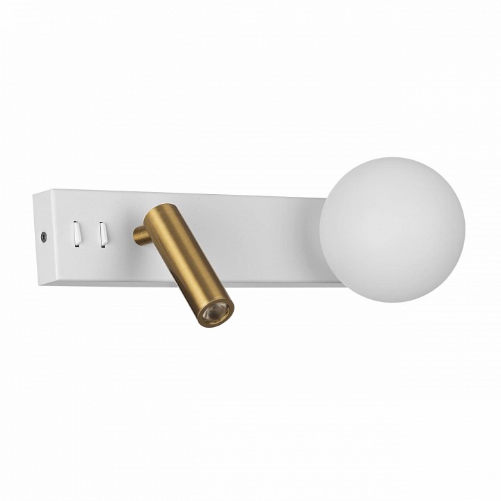 Бра с подсветкой citilux декарт cl704450