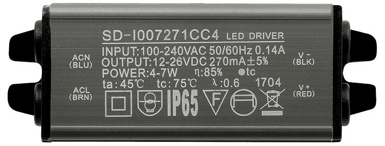 Накладной светильник designled bravo gw-6080s-6-bl-ww