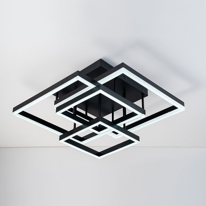 Потолочная люстра escada union 10229/4led black