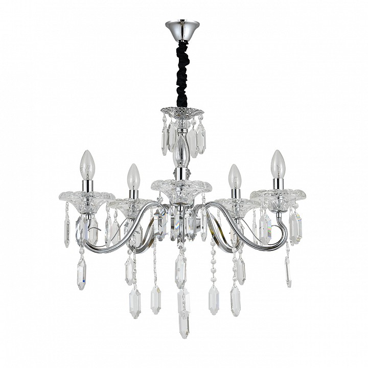 Подвесная люстра escada fantail 2111/5p chrome