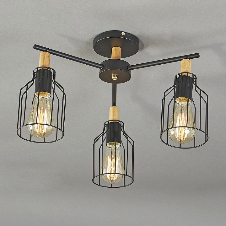 Люстра на штанге escada texas 469/3pl black