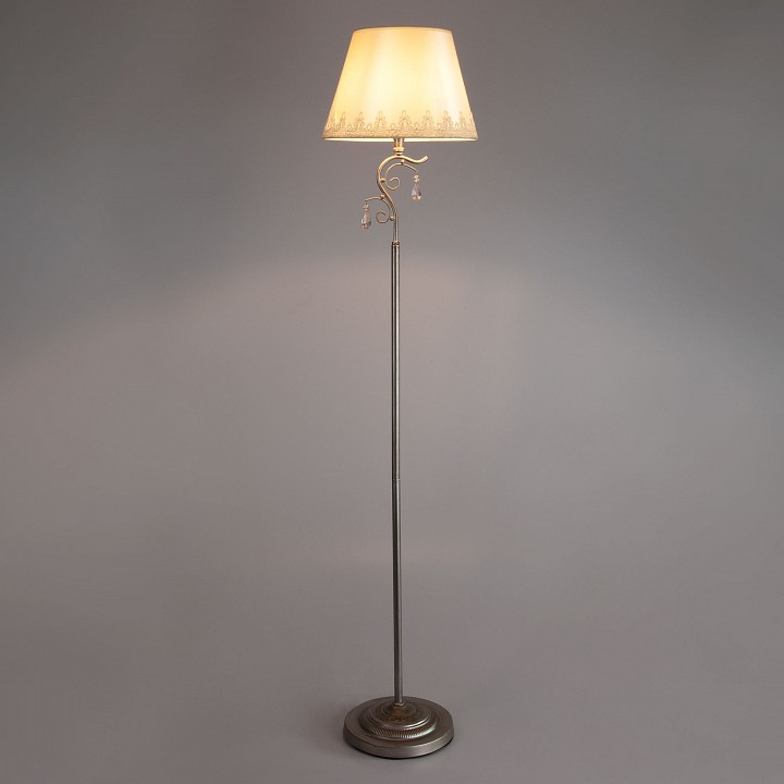 Торшер eurosvet incanto 01023/1 серебро