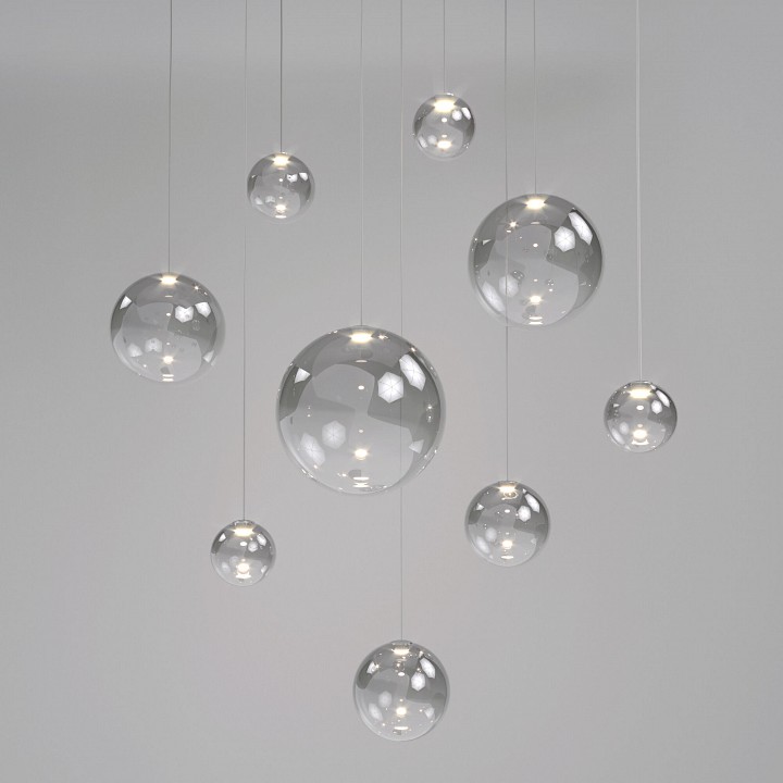 Подвесной светильник eurosvet wonder 50230/1 led дымчатый