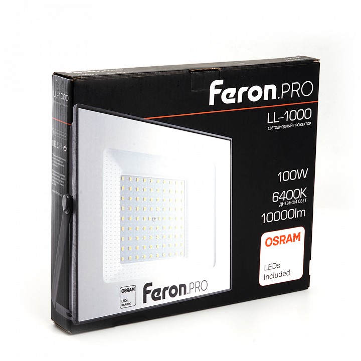 Настенно-потолочный прожектор feron ll-1000 41541