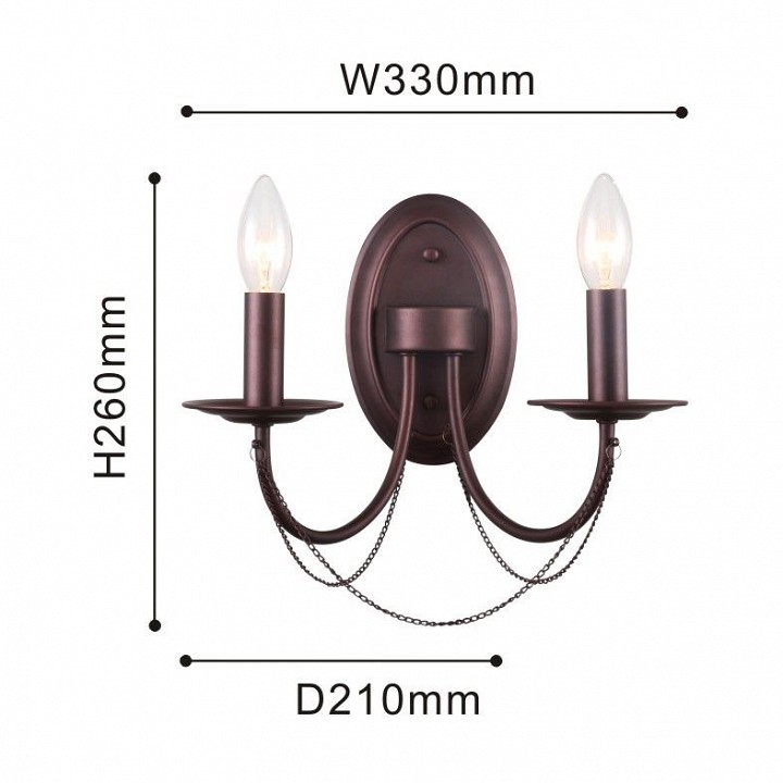 Бра f-promo plini 2590-2w