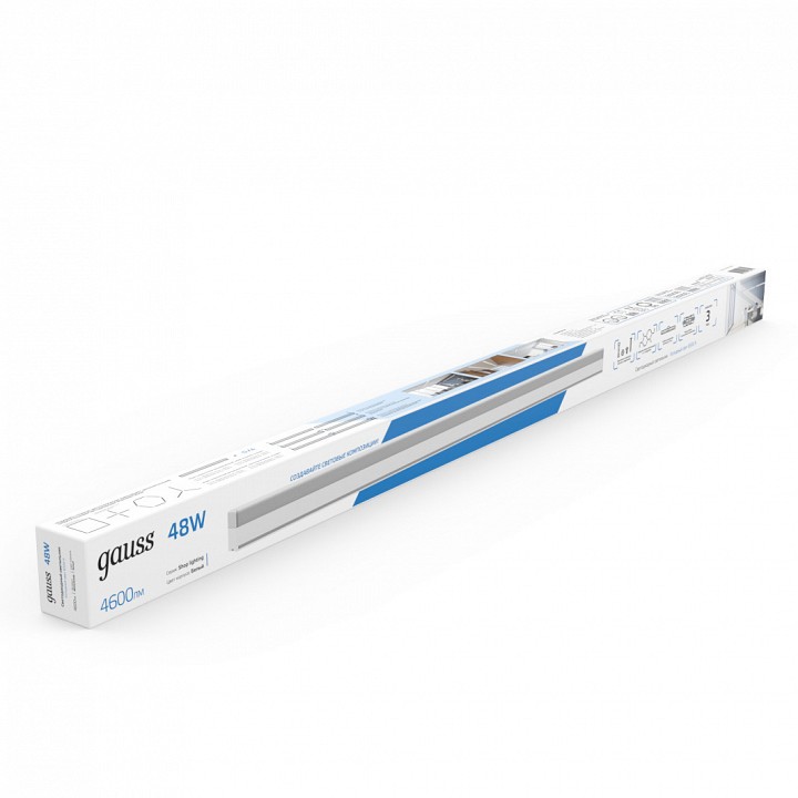 Модульный светильник gauss shop lighting 883525348