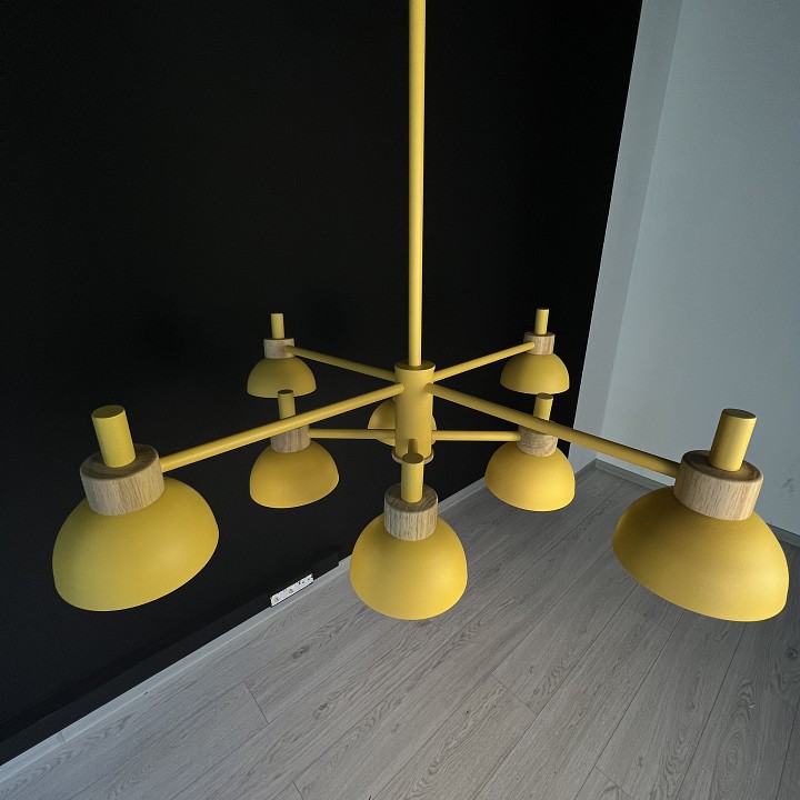 Люстра на штанге imperiumloft fanta a lights yellow fanta_a01