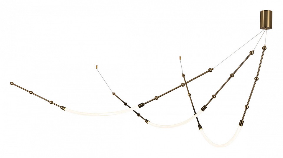 Подвесной светильник indigo corda 14010/3p brass