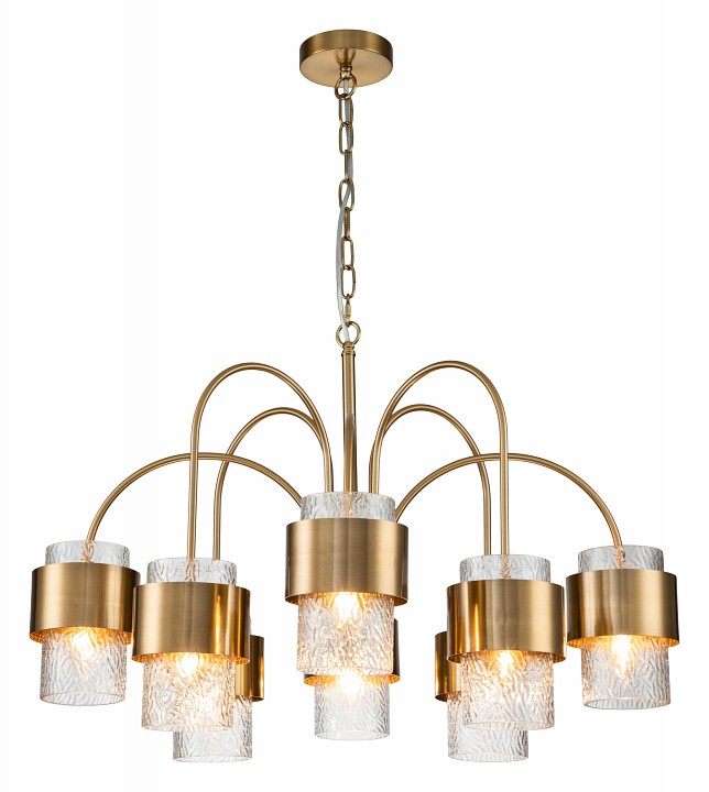 Подвесная люстра indigo eleganza 12019/a/8p brass