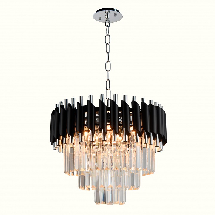 Подвесная люстра natali kovaltseva darian darian 76017/5c chrome black