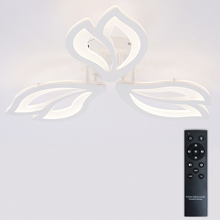 Потолочная люстра natali kovaltseva fortuna led lamps 81107/2c