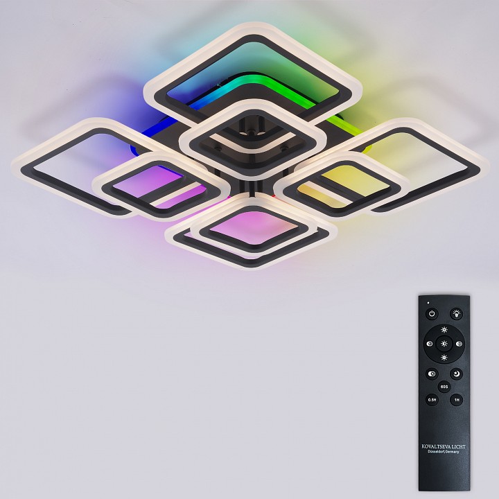 Потолочная люстра natali kovaltseva spektr led lamps 81108/7c