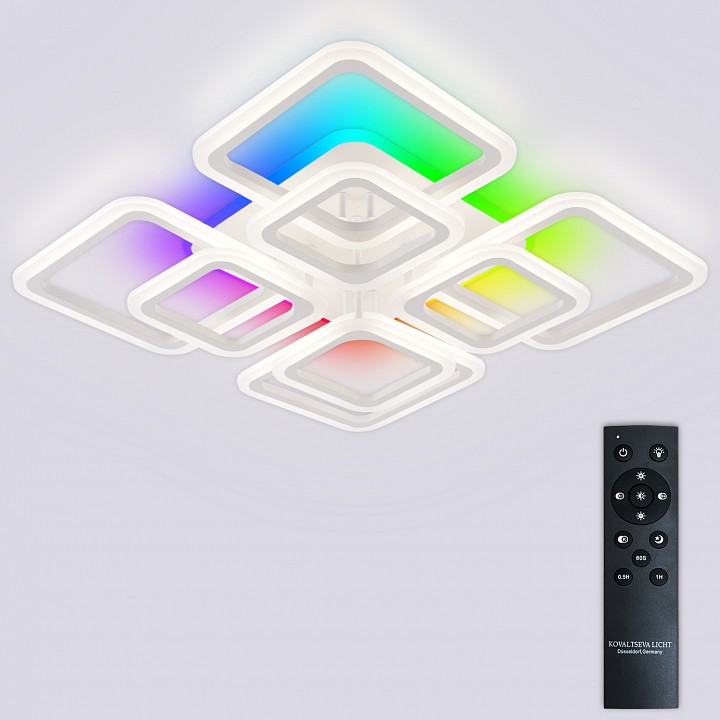 Потолочная люстра natali kovaltseva spektr led lamps 81108/6c