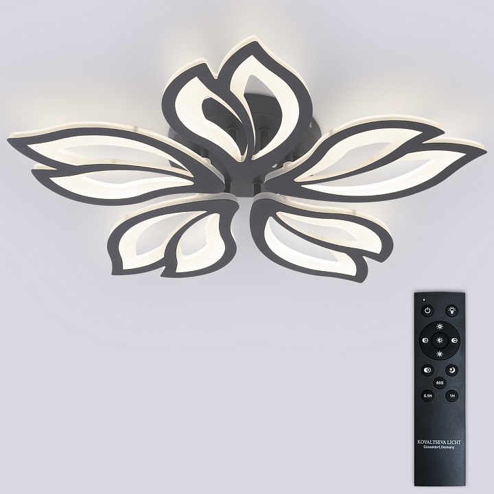 Потолочная люстра natali kovaltseva fortuna led lamps 81107/5c