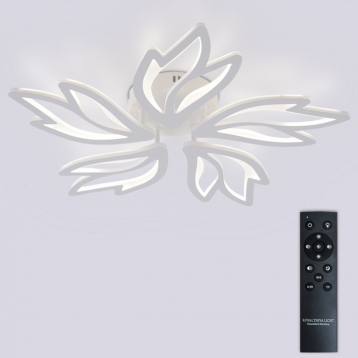 Потолочная люстра natali kovaltseva rif led lamps 81118/4c