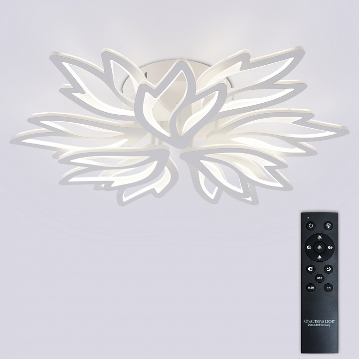 Потолочная люстра natali kovaltseva rif led lamps 81118/7c