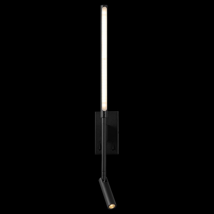 Бра с подсветкой loft it stick 1 10012/6+3bk