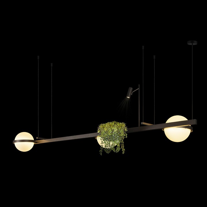 Подвесной светильник loft it jardin 10121/c dark grey