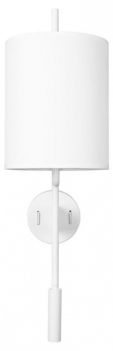 Бра с подсветкой loft it ritz 10253w/b white