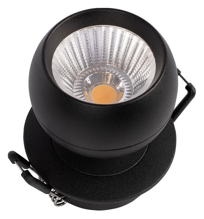 Встраиваемый светильник на штанге loft it dot 10332 black