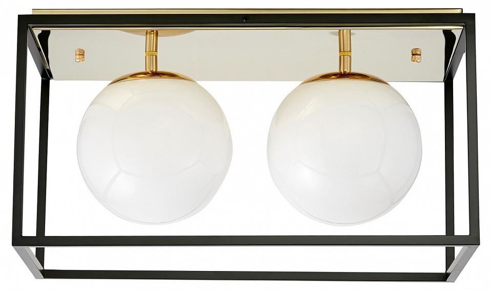 Накладной светильник lumina deco  ldc 8060-2 f.gd+bk