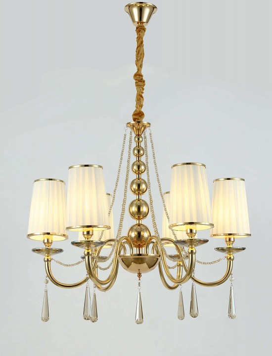 Подвесная люстра lumina deco fabione ldp 1200-6 f.gd