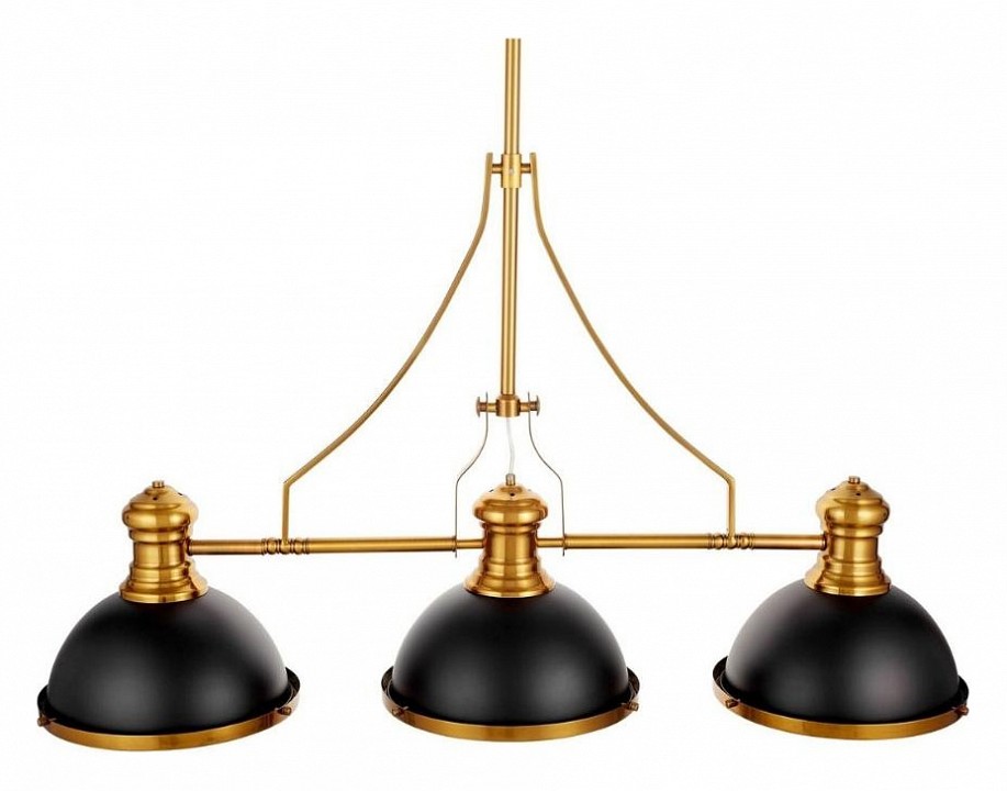 Светильник на штанге lumina deco ettore ldp 710-3 bk+md