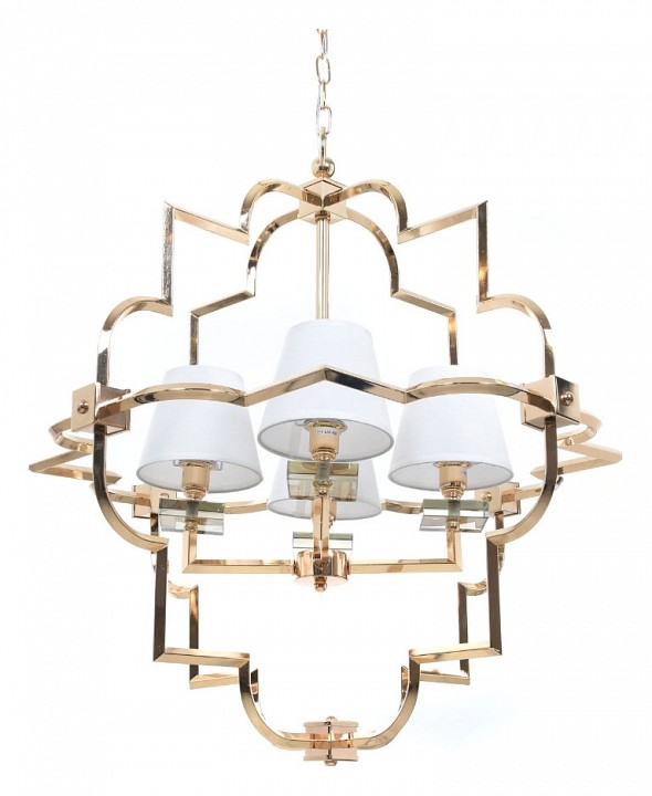 Подвесная люстра lumina deco baltimore ldp 8020-4 gd+wt