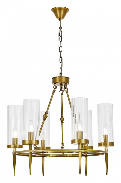 Подвесная люстра lumina deco moratti ldp 8022-6 md+pr