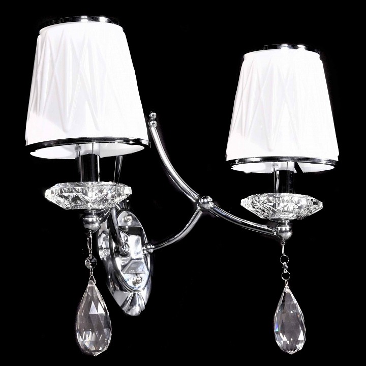 Бра lumina deco dominni ldw 9268-2 chr