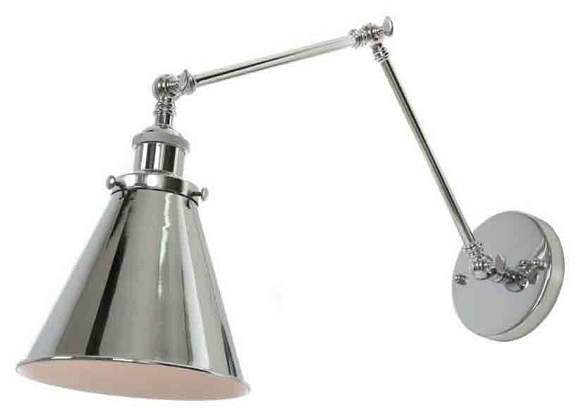 Бра lumina deco rubi ldw b007-2 chr