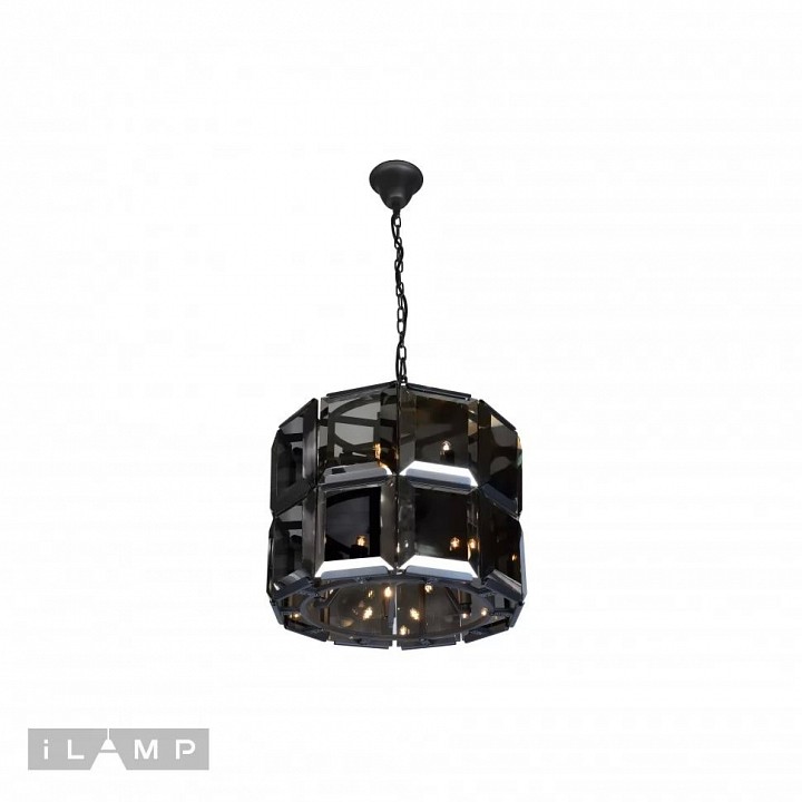 Подвесной светильник ilamp panorama 10490-5+5p bk